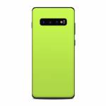 Solid State Lime Samsung Galaxy S10 Plus Skin