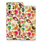 Bird Flowers Samsung Galaxy S20 Series Skin