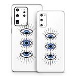 Blue Eyes Samsung Galaxy S20 Series Skin