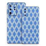 Blue Checks Samsung Galaxy S20 Series Skin