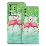 Flamingo Love Samsung Galaxy S20 Series Skin