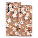 Fresh Flowers Copper Samsung Galaxy S20 Series Skin