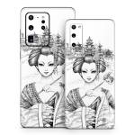 Geisha Sketch Samsung Galaxy S20 Series Skin