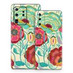 Golden Flowers Samsung Galaxy S20 Series Skin