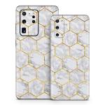 Honey Marble Samsung Galaxy S20 Series Skin