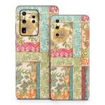 Ikat Floral Samsung Galaxy S20 Series Skin