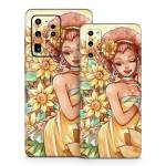 Lady Sunflower Samsung Galaxy S20 Series Skin