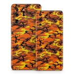 Orange Camo Samsung Galaxy S20 Series Skin