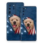 Patriotic Retriever Samsung Galaxy S20 Series Skin