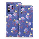 Purple Flowers Samsung Galaxy S20 Series Skin