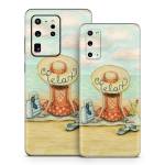 Relaxing on Beach Samsung Galaxy S20 Series Skin
