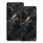 Repaired Black Marble Samsung Galaxy S20 Series Skin