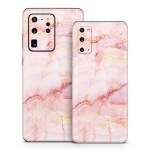 Satin Marble Samsung Galaxy S20 Series Skin