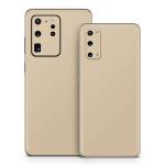 Solid State Beige Samsung Galaxy S20 Series Skin