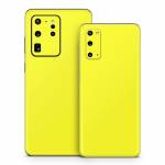 Solid State Lemon Samsung Galaxy S20 Series Skin