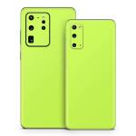 Solid State Lime Samsung Galaxy S20 Series Skin