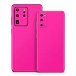 Solid State Malibu Pink Samsung Galaxy S20 Series Skin