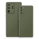 Solid State Olive Drab Samsung Galaxy S20 Series Skin