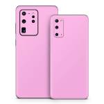 Solid State Pink Samsung Galaxy S20 Series Skin