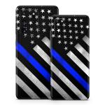 Thin Blue Line Hero Samsung Galaxy S20 Series Skin