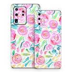 Watercolor Roses Samsung Galaxy S20 Series Skin
