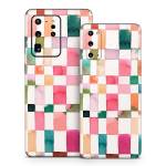 Watercolor Squares Samsung Galaxy S20 Series Skin
