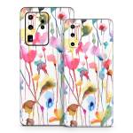 Watercolor Wild Flowers Samsung Galaxy S20 Series Skin