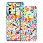 Watercolor Colorful Brushstrokes Samsung Galaxy S20 Series Skin