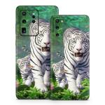 White Tigers Samsung Galaxy S20 Series Skin