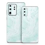 Winter Green Marble Samsung Galaxy S20 Series Skin