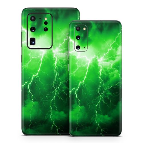 Apocalypse Green Samsung Galaxy S20 Series Skin