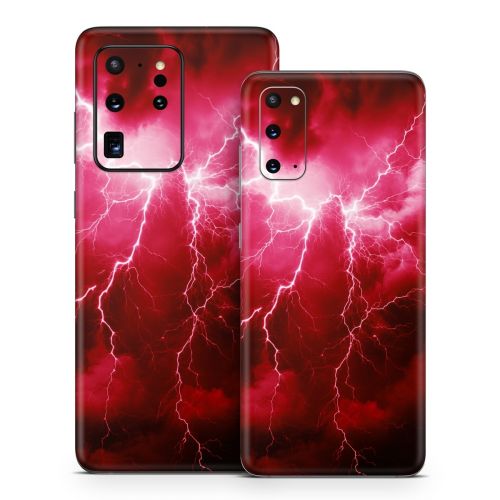 Apocalypse Red Samsung Galaxy S20 Series Skin