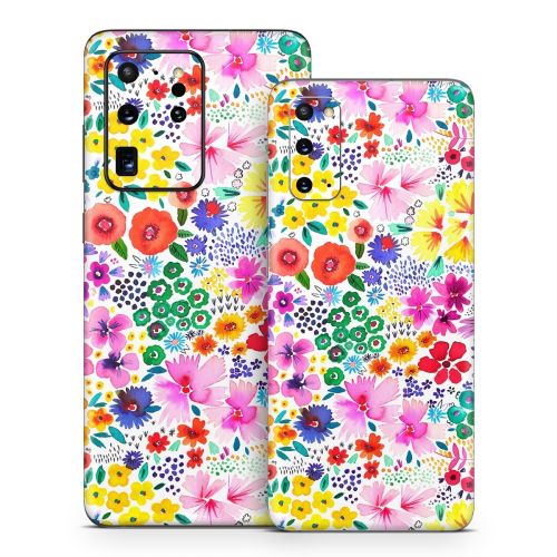 Artful Little Flowers Samsung Galaxy S20 Series Skin