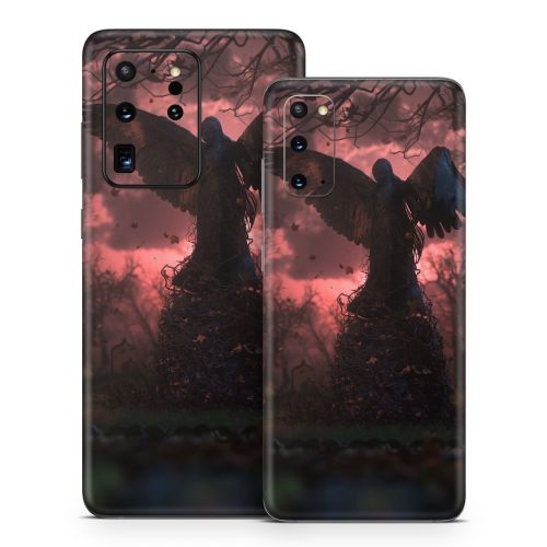 Black Angel Samsung Galaxy S20 Series Skin