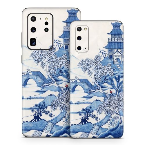 Blue Willow Samsung Galaxy S20 Series Skin