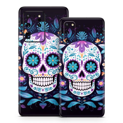 Calavera Azul Samsung Galaxy S20 Series Skin
