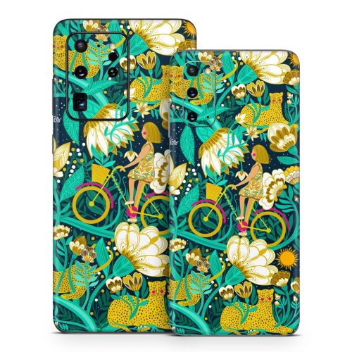 Cheetah Garden Samsung Galaxy S20 Series Skin