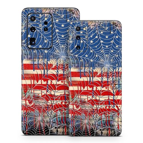 Cobweb Flag Samsung Galaxy S20 Series Skin
