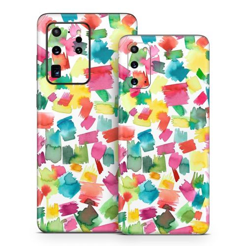 Colorful Strokes Samsung Galaxy S20 Series Skin