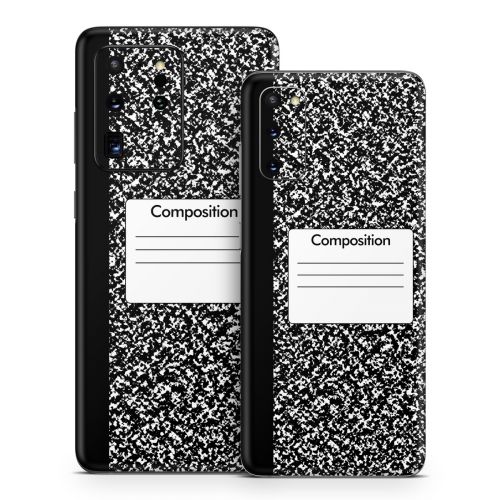 Composition Notebook Samsung Galaxy S20 Series Skin