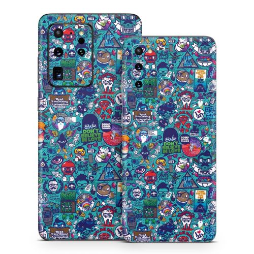 Cosmic Ray Samsung Galaxy S20 Series Skin