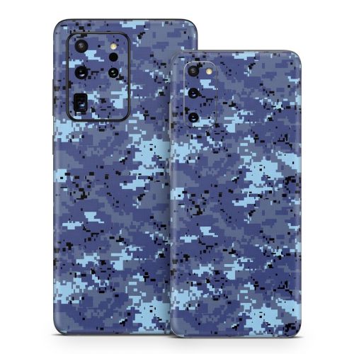 Digital Sky Camo Samsung Galaxy S20 Series Skin