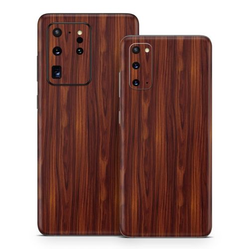 Dark Rosewood Samsung Galaxy S20 Series Skin
