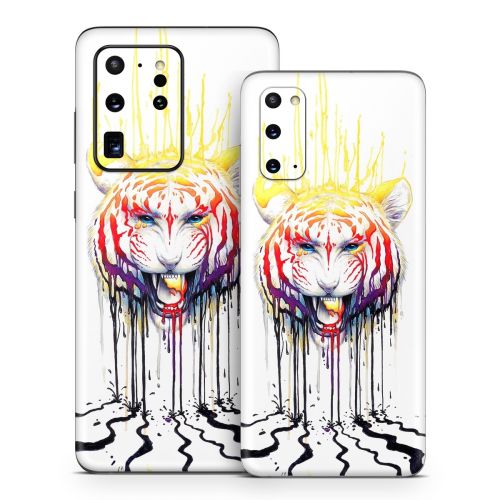 Fading Tiger Samsung Galaxy S20 Series Skin