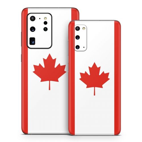 Canadian Flag Samsung Galaxy S20 Series Skin