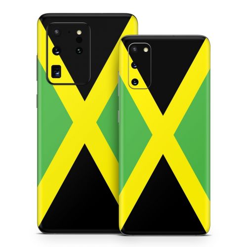 Jamaican Flag Samsung Galaxy S20 Series Skin