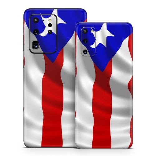 Puerto Rican Flag Samsung Galaxy S20 Series Skin