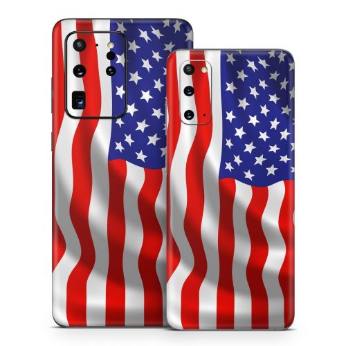 USA Flag Samsung Galaxy S20 Series Skin