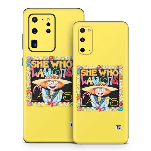 She Who Laughs Samsung Galaxy S20 Series Skin