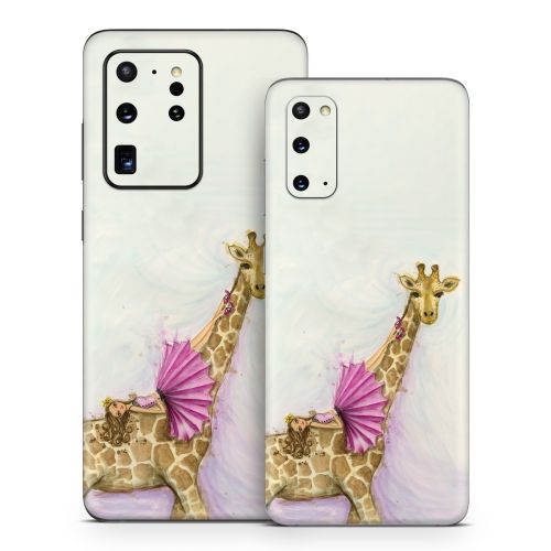 Lounge Giraffe Samsung Galaxy S20 Series Skin